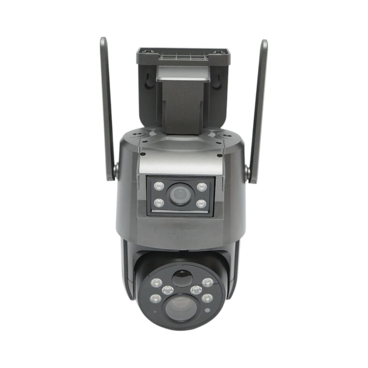 Camera supraveghere lentila duala 6 MP, 4G, WIFI 2.4 GHz cu panou solar, baterie 10000 mAh, 360 grade PTZ, detectie umana PIR, night vision si aplicatie Ubox